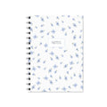 Purple Simple Floral Notebook