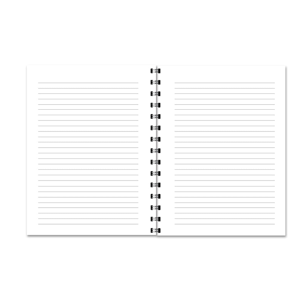 Rainbow Floral Notebook
